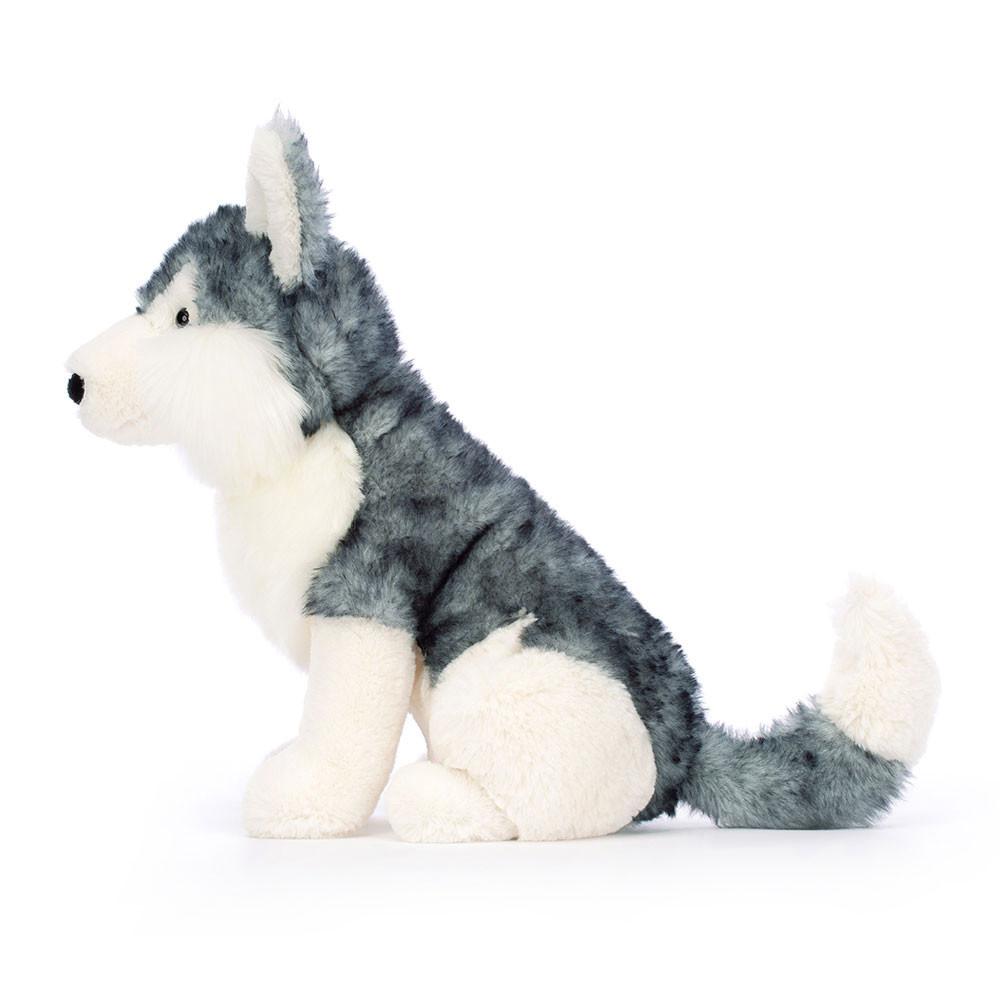 Jellycat Jackson Husky 25cm x 13cm x 16cm Animals Weiß | Deutschland  394-FZILXA