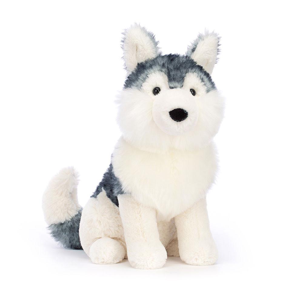 Jellycat Jackson Husky 25cm x 13cm x 16cm Animals Weiß | Deutschland  394-FZILXA
