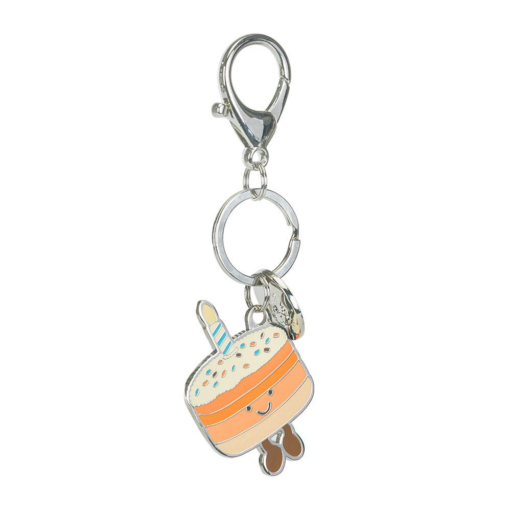 Jellycat Jellina Birthday Cake Keyring 11cm x 3.3cm x 0.3cm Amuseables Orange | Deutschland  081-HUAYMN