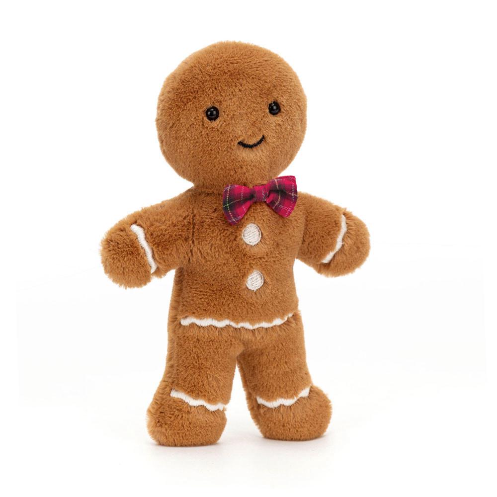 Jellycat Jolly Gingerbread Fred 20cm x 6cm x 3cm Amuseables Braun | Deutschland  781-YCIWJL