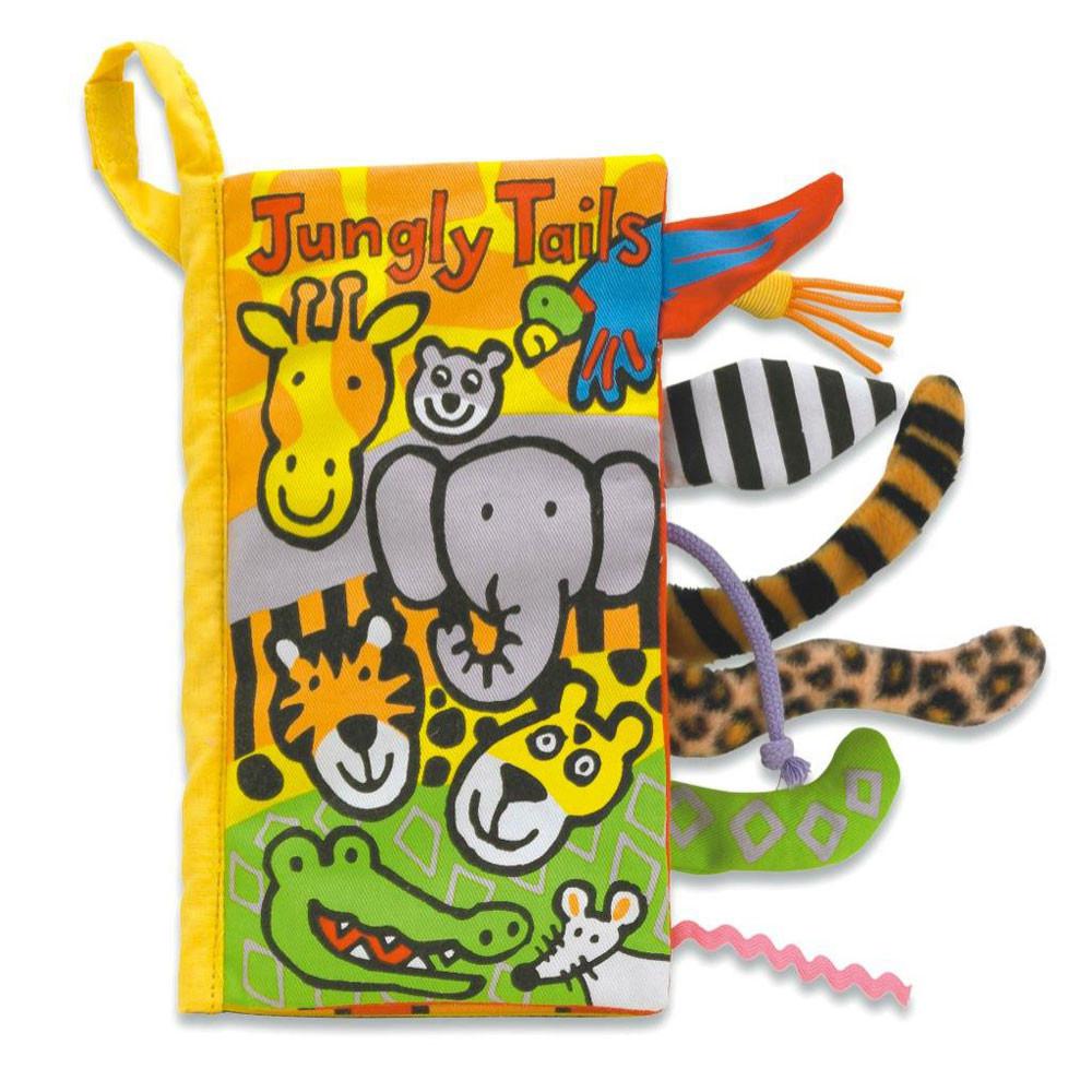 Jellycat Jungly Tails Activity Book 22cm x 13cm x 5cm Baby & Books Gelb | Deutschland  196-VJMHRQ