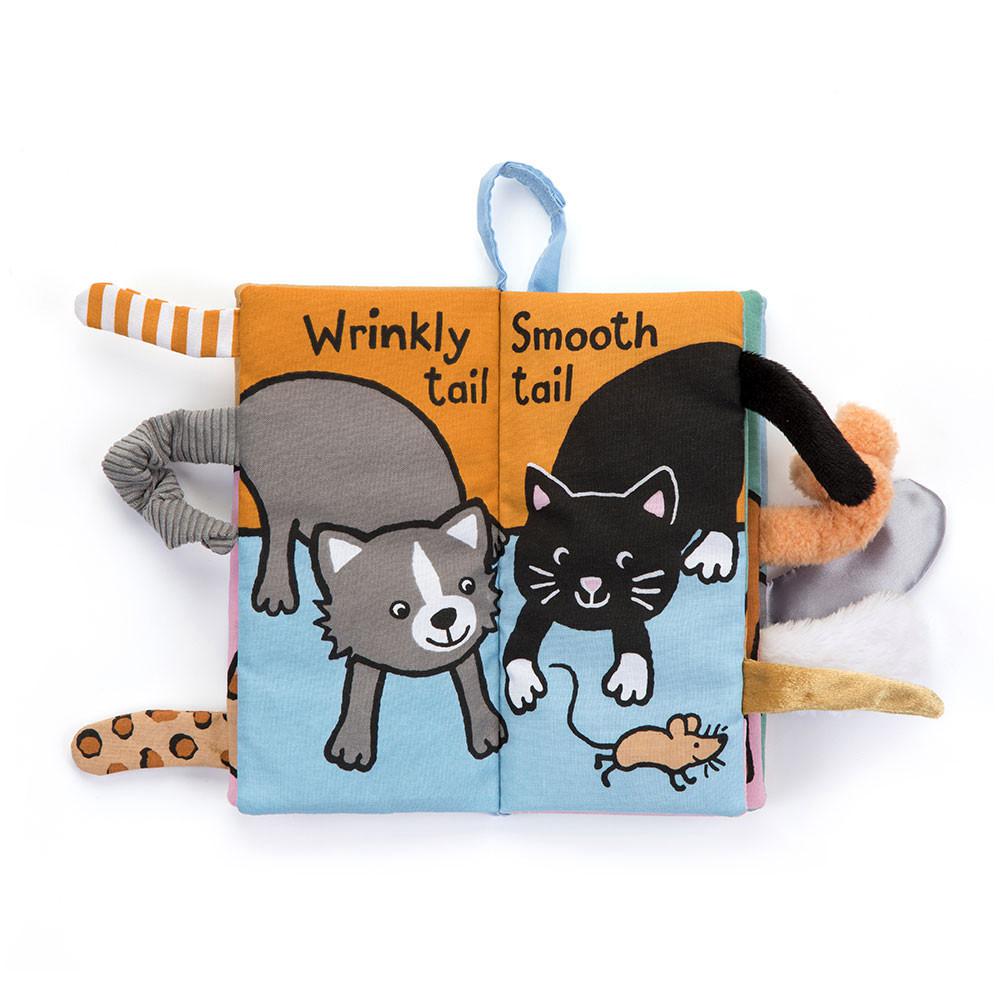Jellycat Kitten Tails Activity Book 22cm x 13cm x 5cm Baby & Books Blau | Deutschland  698-JWDFYS