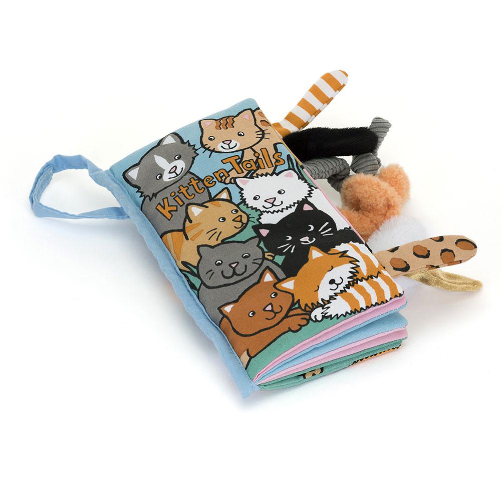 Jellycat Kitten Tails Activity Book 22cm x 13cm x 5cm Baby & Books Blau | Deutschland  698-JWDFYS