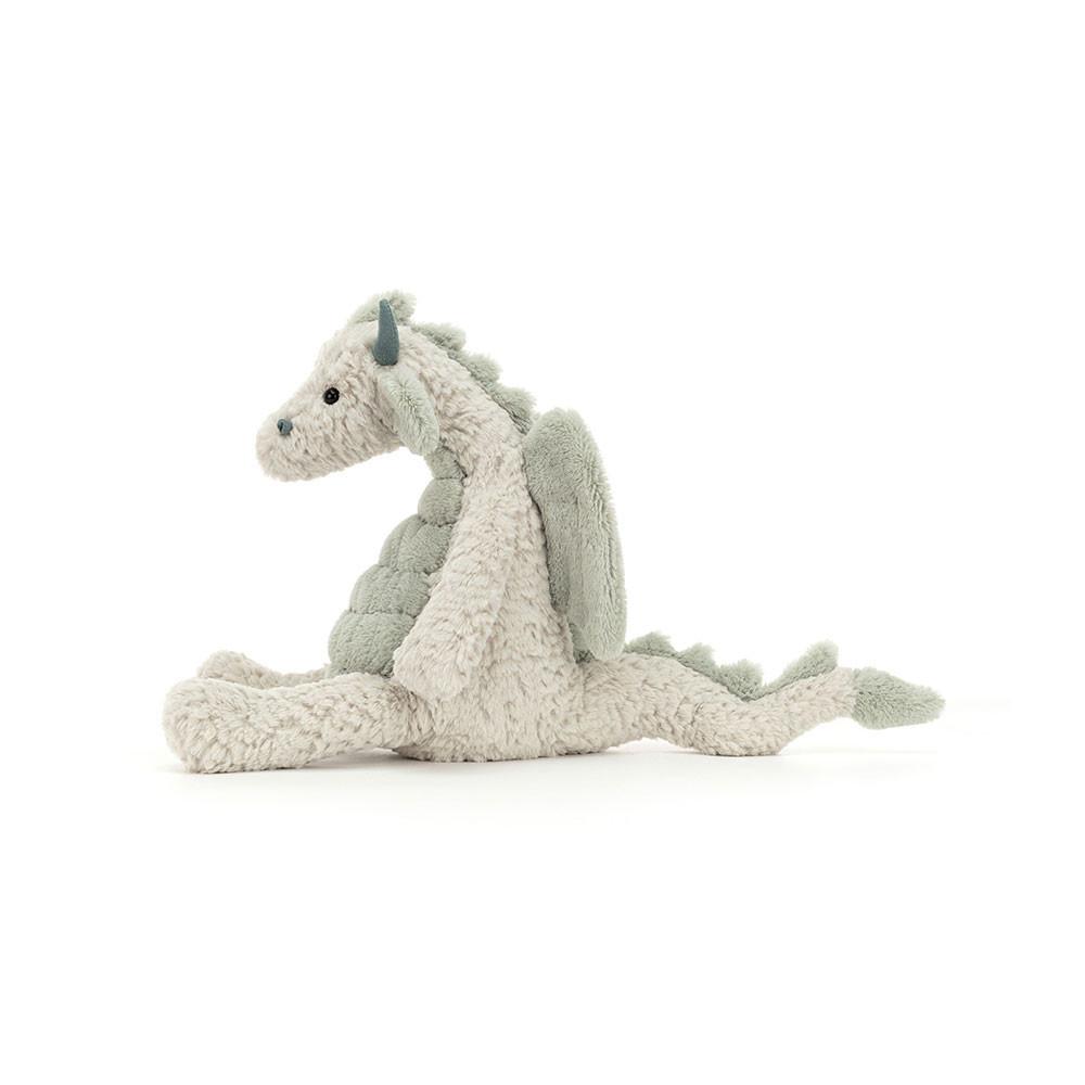 Jellycat Lallagie Dragon 13.8in x 5.1in x 5.1in Animals Grün | Deutschland  931-GDSITB