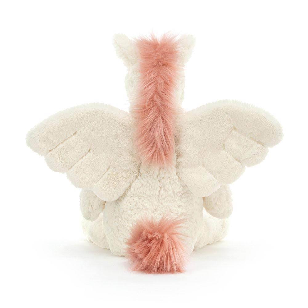 Jellycat Lallagie Unicorn 35cm x 13cm x 13cm Animals Weiß | Deutschland  395-FCMQBW