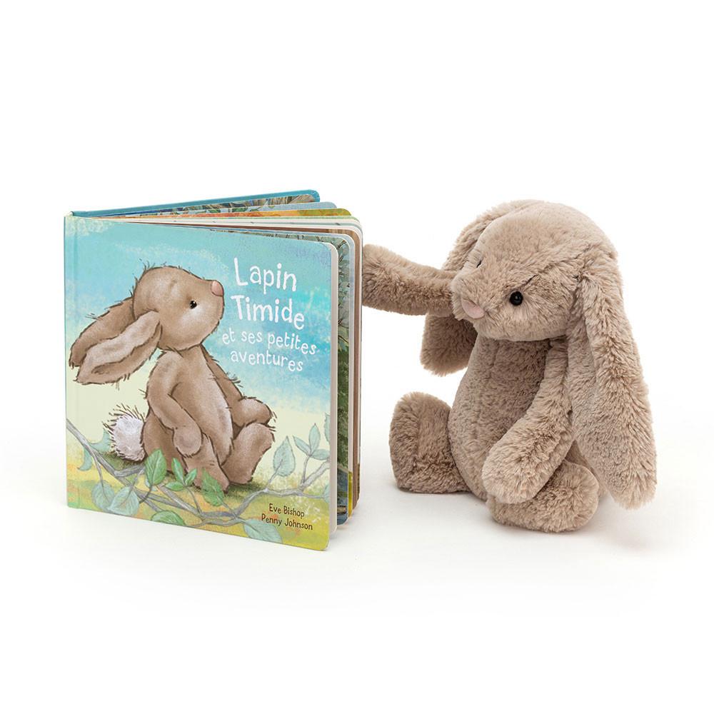 Jellycat Lapin Timide Et Ses Petites Aventures and Bashful Bunny Medium Baby & Books Beige | Deutschland  372-GQPFWD