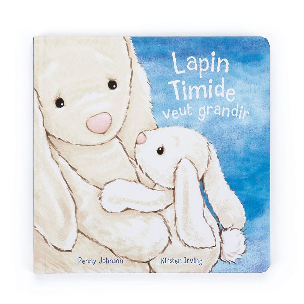 Jellycat Lapin Timide Veut Grandir Livre and Bashful Cream Bunny Medium Discover Weiß | Deutschland  879-PXADIY