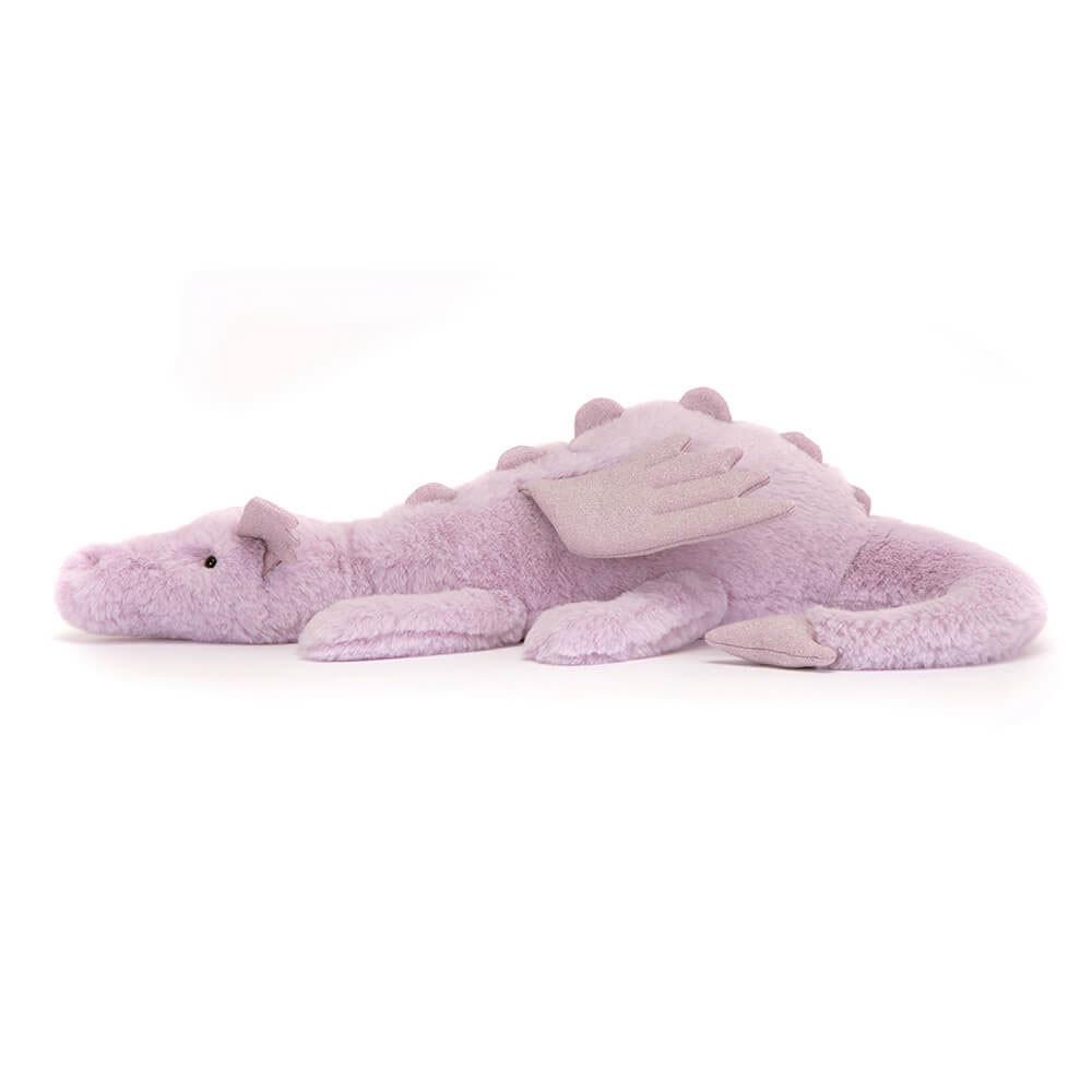 Jellycat Lavender Dragon 4.7in x 5.5in x 19.7in Animals Lila | Deutschland  903-SCIAOL