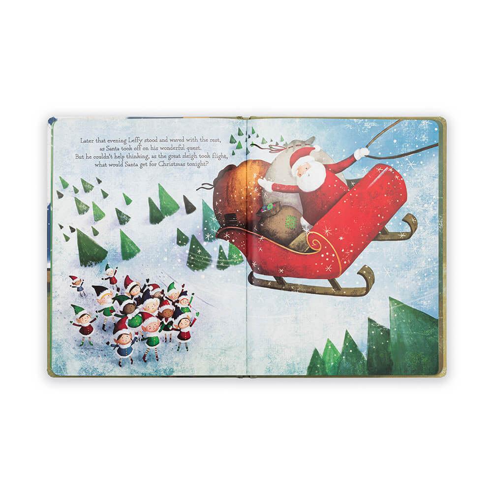 Jellycat Leffy's Christmas Gift Book 26cm x 20cm x 2cm Baby & Books Grün | Deutschland  746-JGDRYK