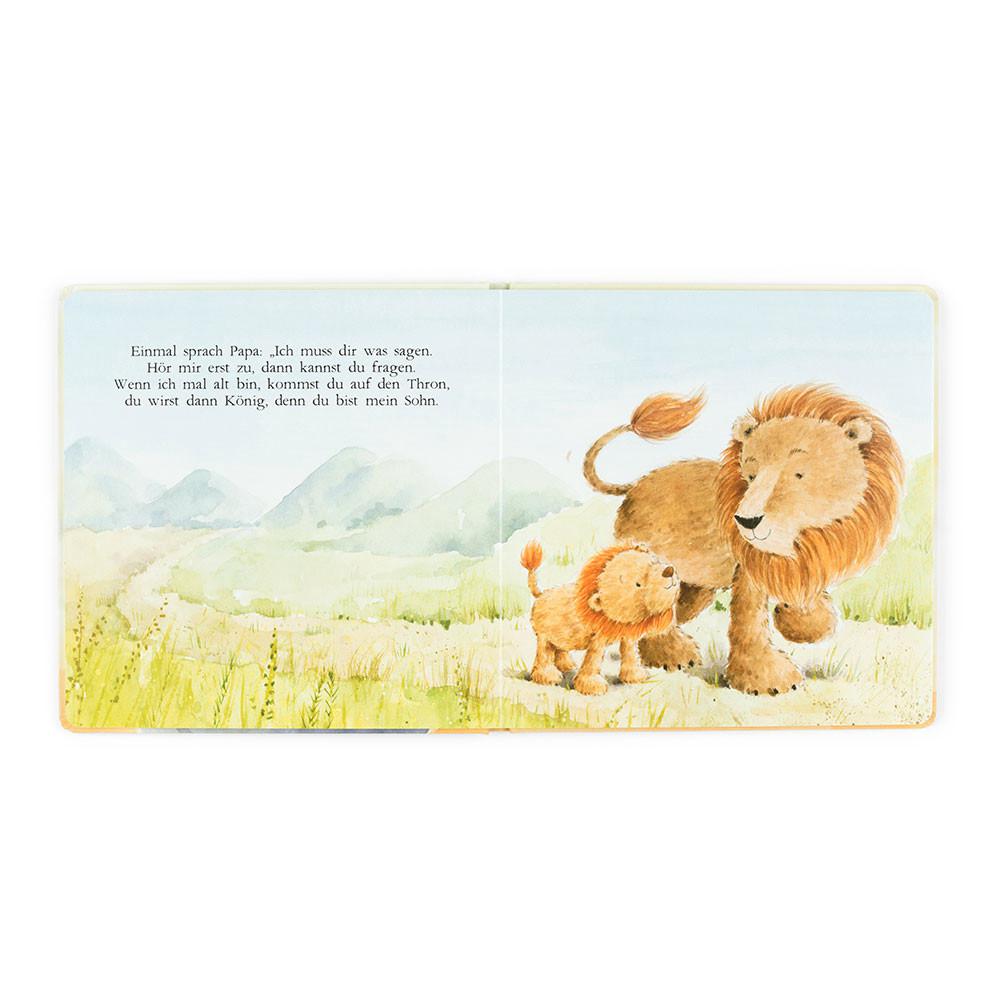 Jellycat Leo, Der Mutige Löwe Buch 23cm x 23cm x 2cm Baby & Books Gelb | Deutschland  728-HPMBNF
