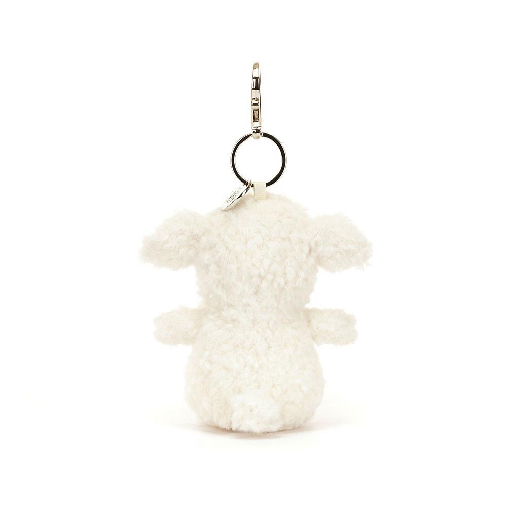 Jellycat Little Lamb 17cm x 6cm x 8cm Bag Charm Weiß | Deutschland  483-BGCYEX