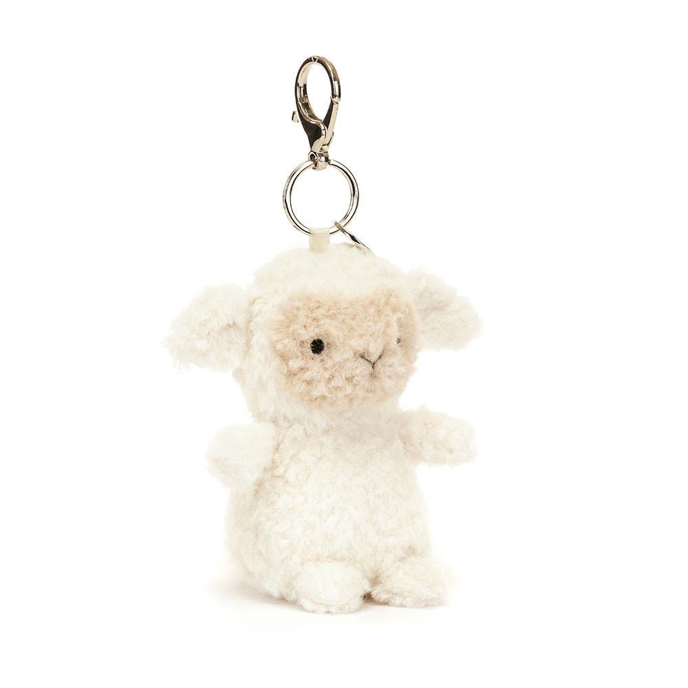 Jellycat Little Lamb 17cm x 6cm x 8cm Bag Charm Weiß | Deutschland  483-BGCYEX