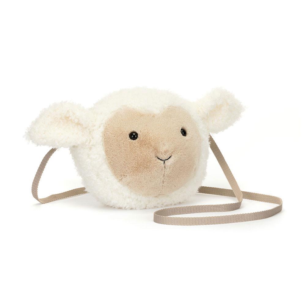 Jellycat Little Lamb 19cm x 19cm x 5cm Tasche Weiß | Deutschland  906-HVRKUT