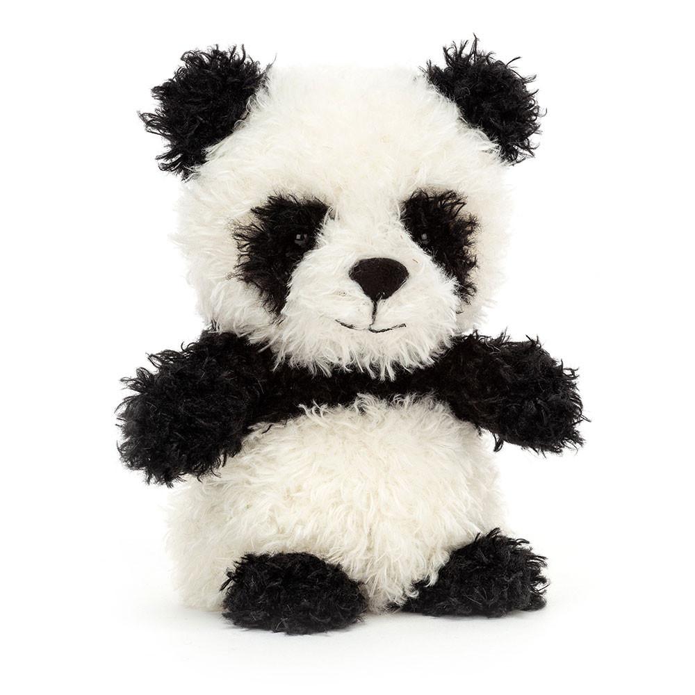 Jellycat Little Panda 18cm x 10cm x 8cm Animals Weiß | Deutschland  682-OBFHGY