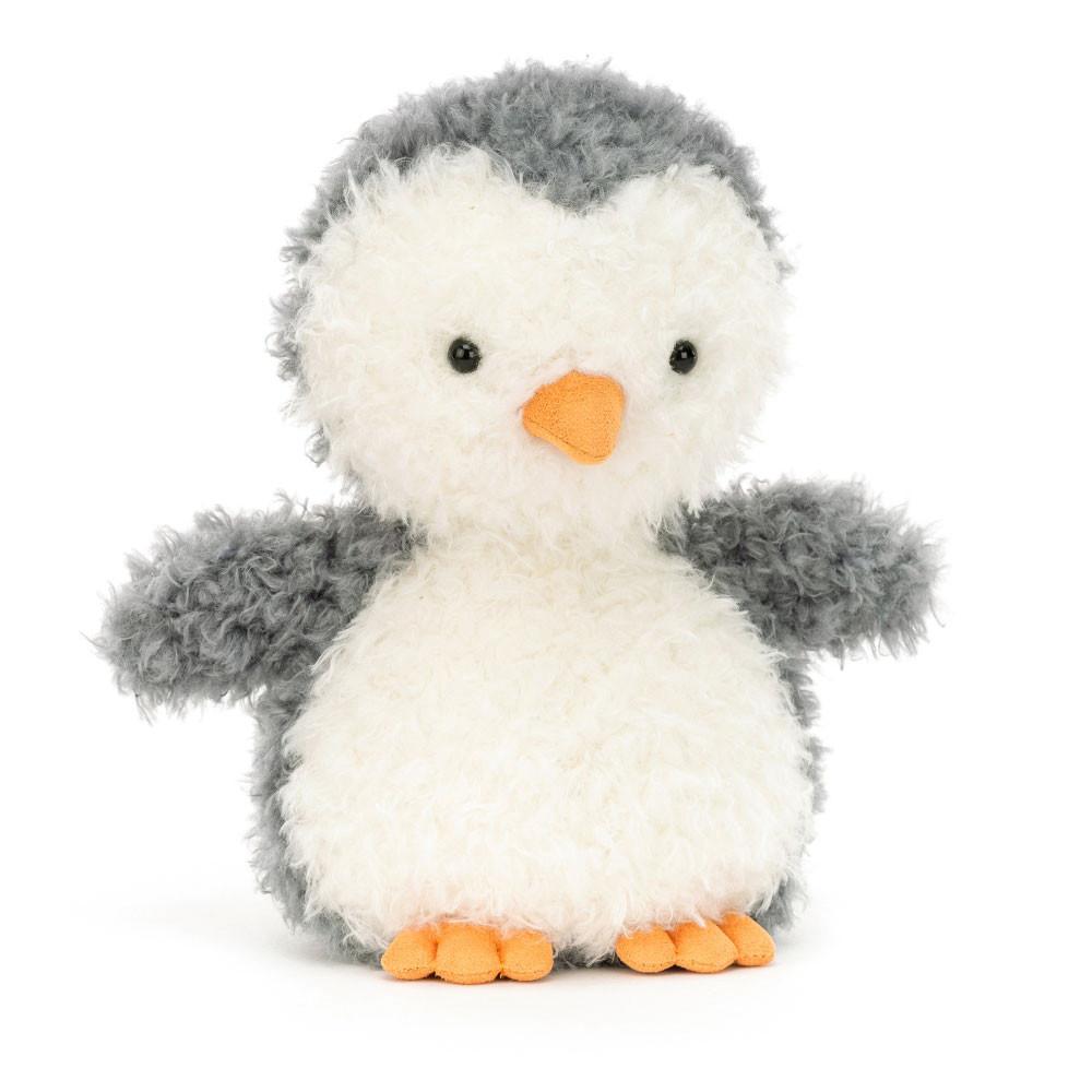 Jellycat Little Penguin 18cm x 10cm x 8cm Animals Grau | Deutschland  582-UGFNEL
