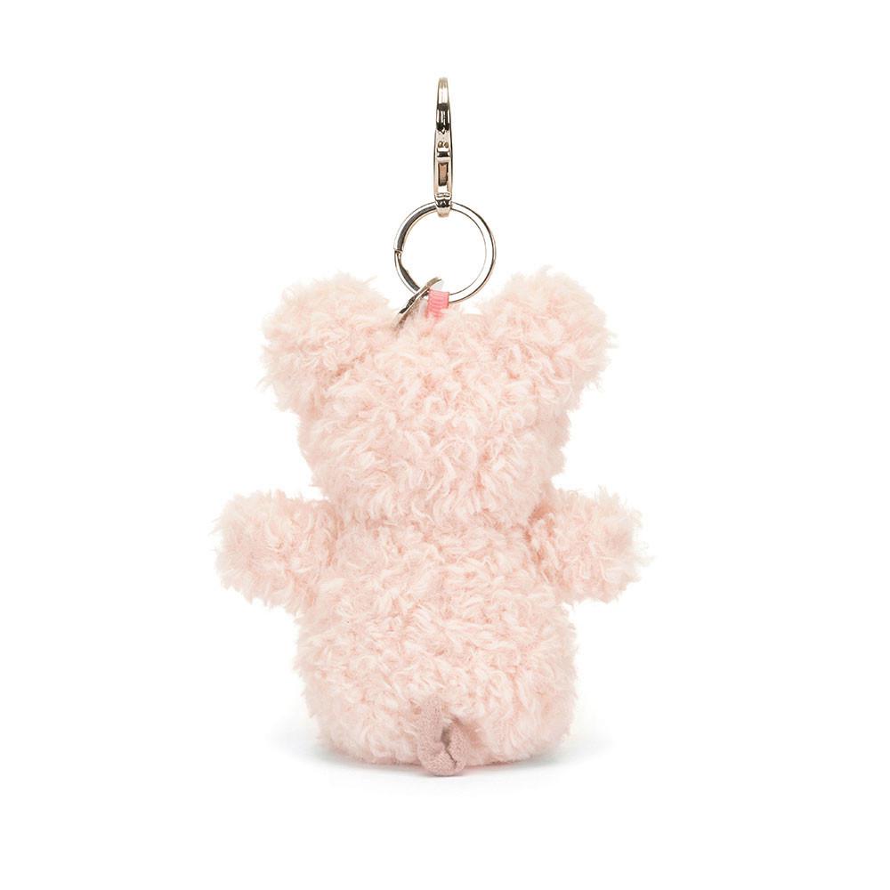 Jellycat Little Pig 17cm x 6cm x 8cm Bag Charm Rosa | Deutschland  601-NKRAVG
