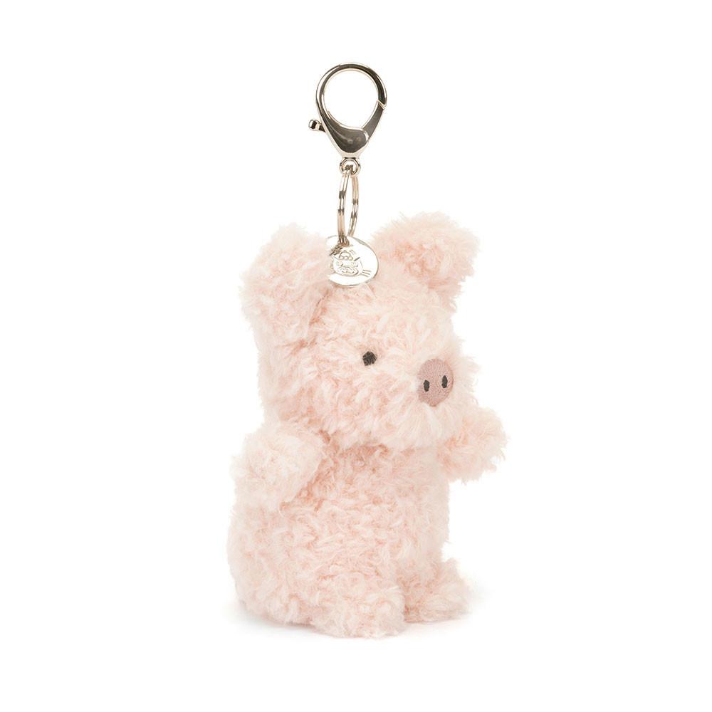 Jellycat Little Pig 17cm x 6cm x 8cm Bag Charm Rosa | Deutschland  601-NKRAVG