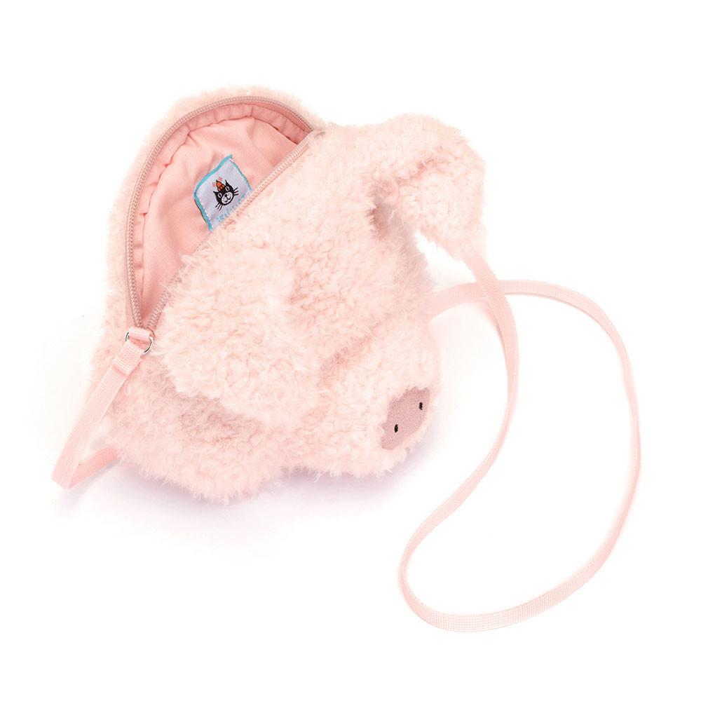 Jellycat Little Pig 19cm x 19cm x 5cm Tasche Rosa | Deutschland  389-FDHNQM
