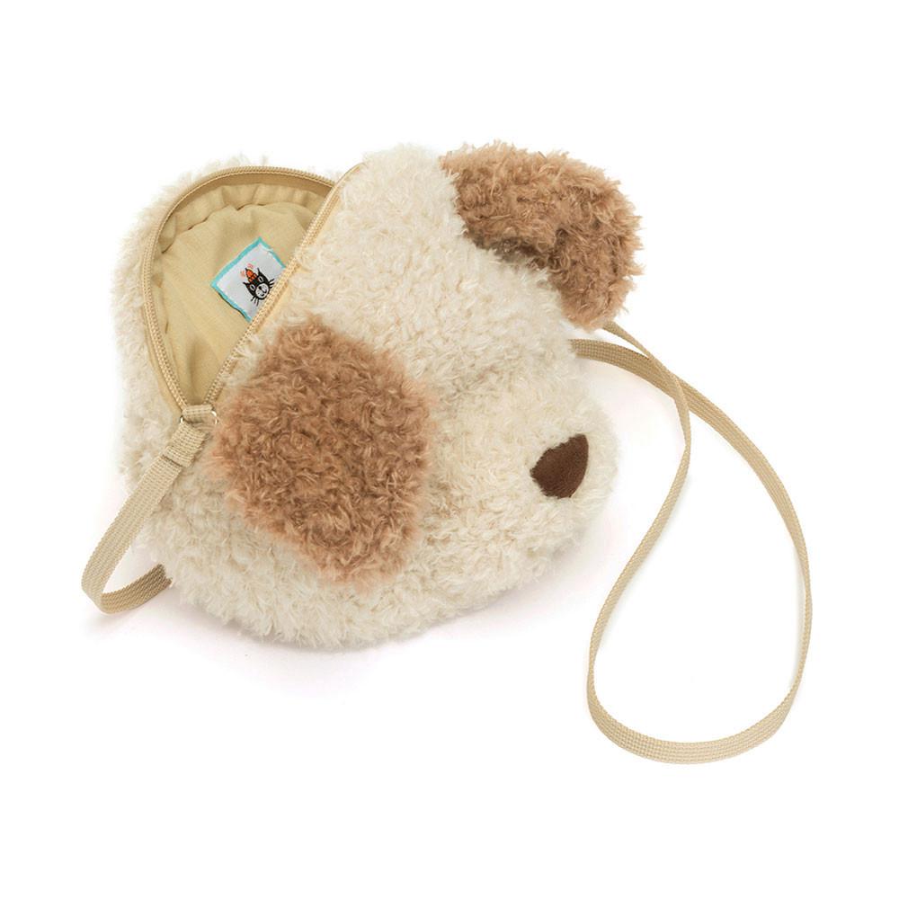 Jellycat Little Pup 19cm x 19cm x 5cm Tasche Braun | Deutschland  234-BUMWIZ