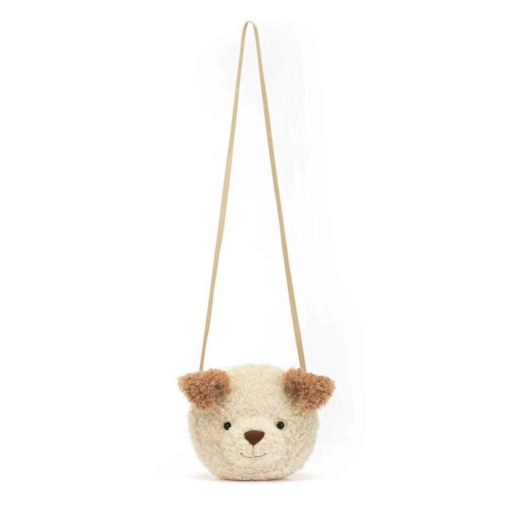 Jellycat Little Pup 19cm x 19cm x 5cm Tasche Braun | Deutschland  234-BUMWIZ
