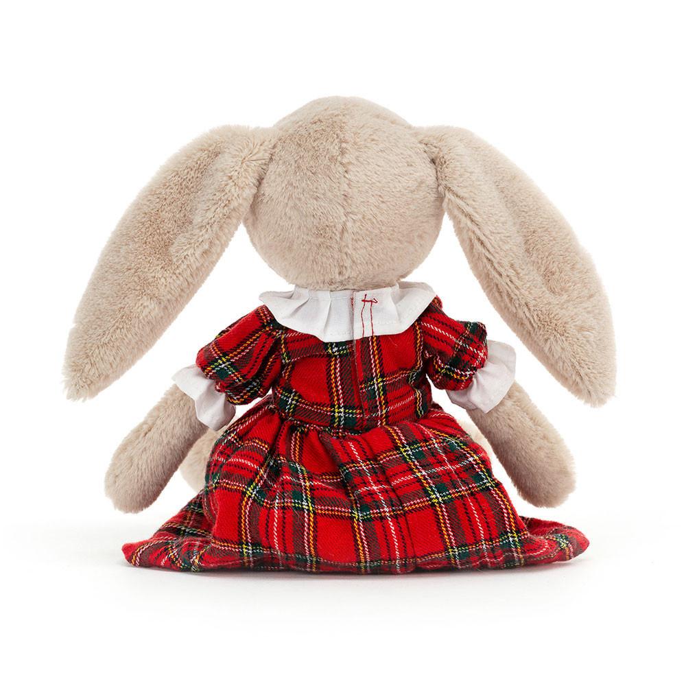 Jellycat Lottie Bunny Tartan 27cm x 7cm x 5cm Animals Beige | Deutschland  156-SBFVWA