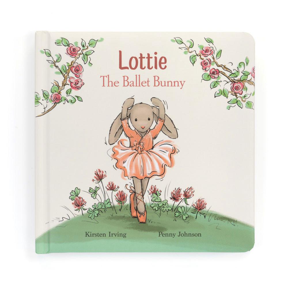 Jellycat Lottie The Ballet Bunny Book 19cm x 19cm x 2cm Baby & Books Rosa | Deutschland  034-RHXNFT