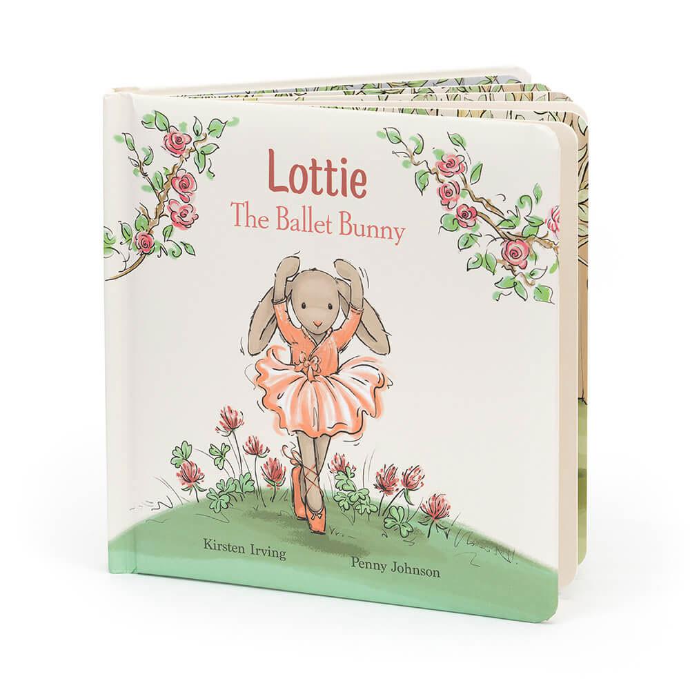 Jellycat Lottie The Ballet Bunny Book and Lottie Bunny Ballet Discover Rosa | Deutschland  287-KPDETB