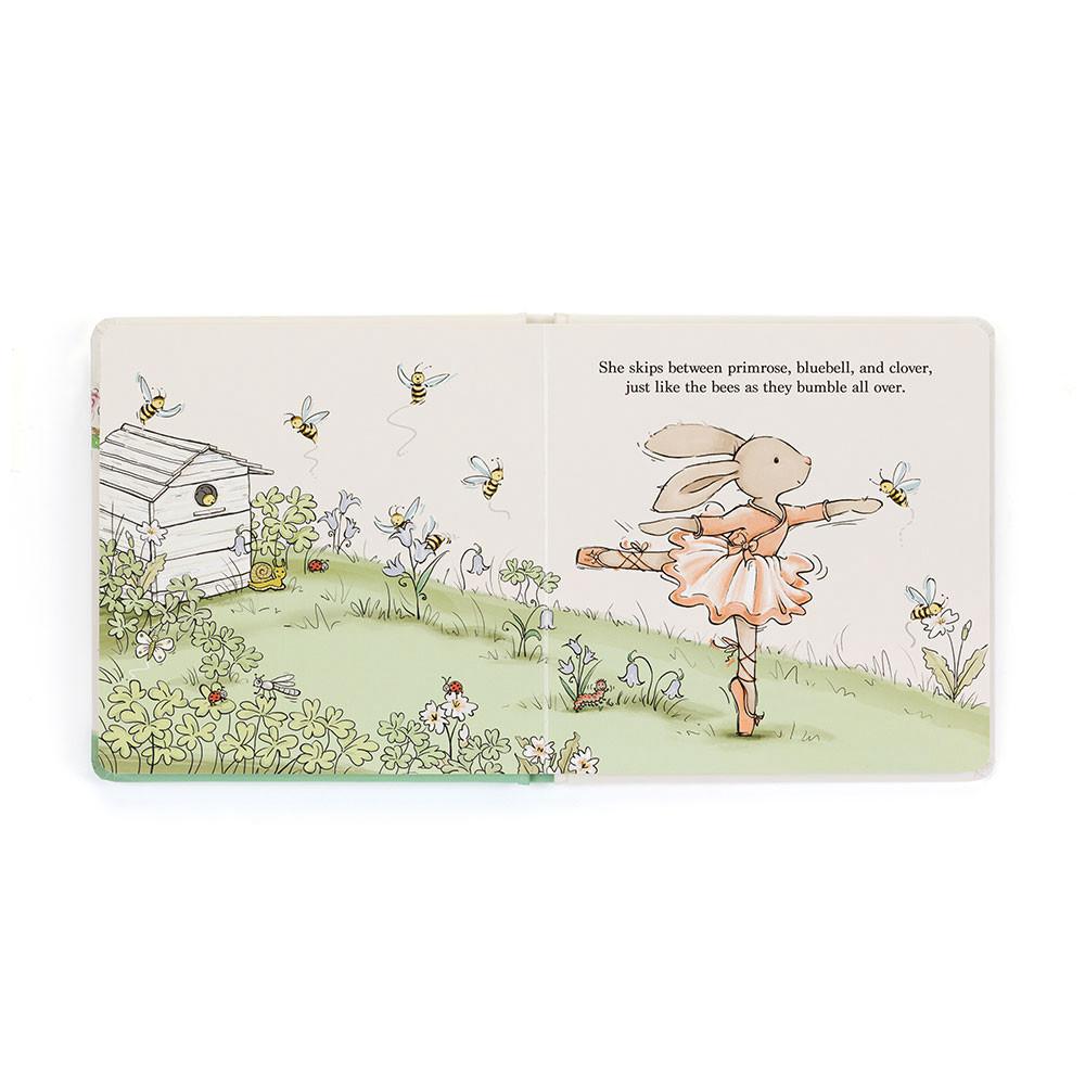 Jellycat Lottie The Ballet Bunny Book and Lottie Bunny Ballet Discover Rosa | Deutschland  287-KPDETB
