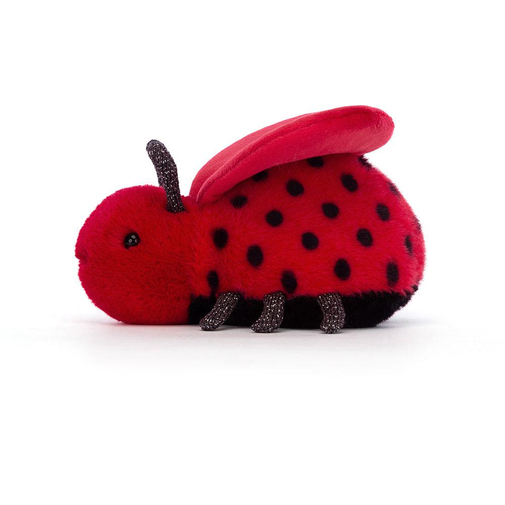 Jellycat Loulou Love Bug 6cm x 8cm x 13cm Animals Rot | Deutschland  125-CJZMLY