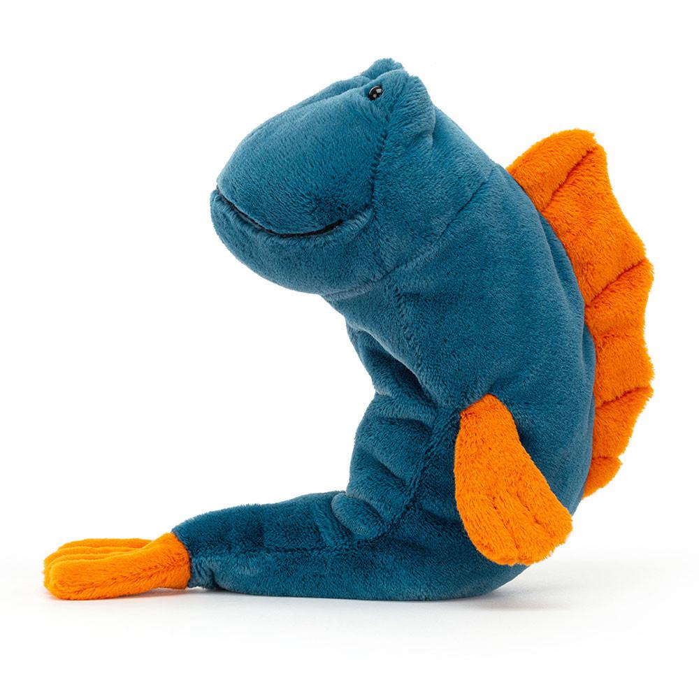 Jellycat Mack Mudskipper 23cm x 9cm x 20cm Animals Blau | Deutschland  652-MGYSHI