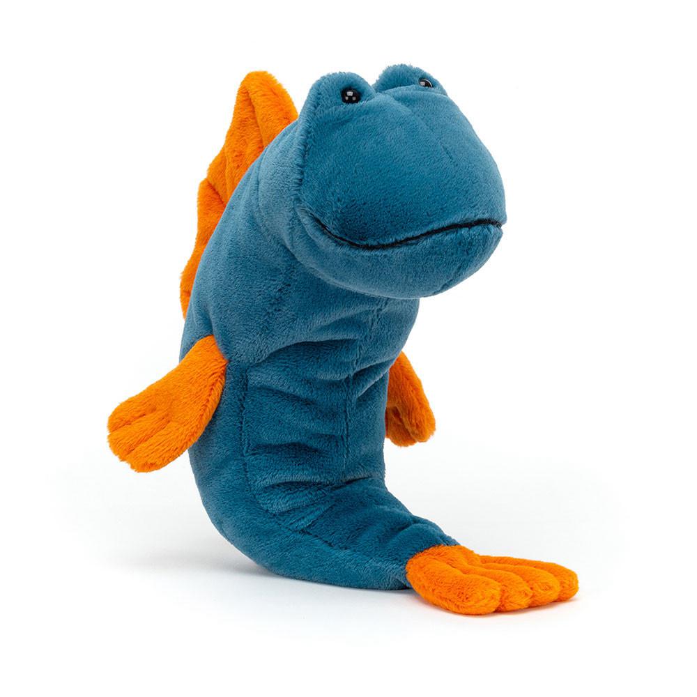 Jellycat Mack Mudskipper 23cm x 9cm x 20cm Animals Blau | Deutschland  652-MGYSHI