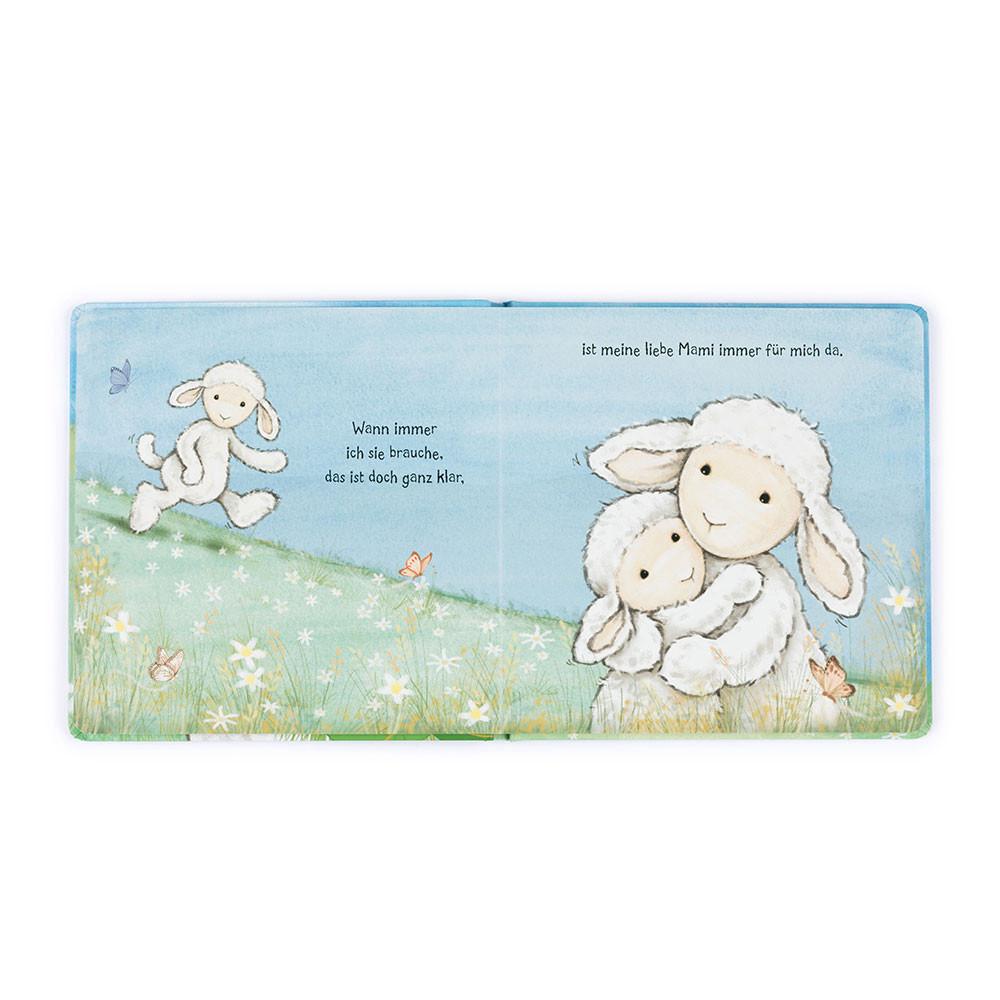 Jellycat Mami Hat Dich Lieb, Lammchen Schnuck Buch and Bashful Lamb Medium Discover Weiß | Deutschland  082-DFMYXA