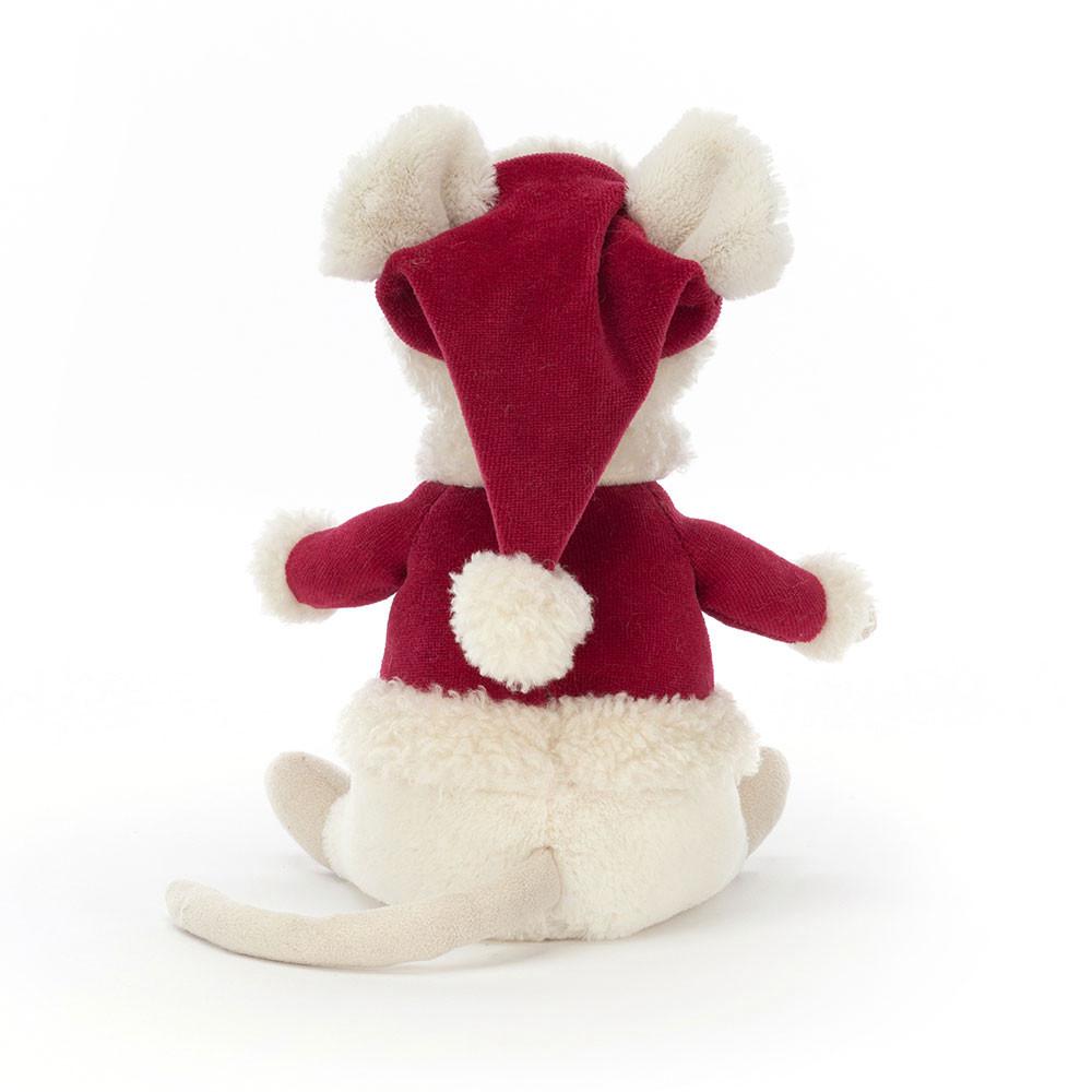 Jellycat Merry Mouse 18cm x 9cm x 9cm Animals Weiß | Deutschland  354-AEYGNZ