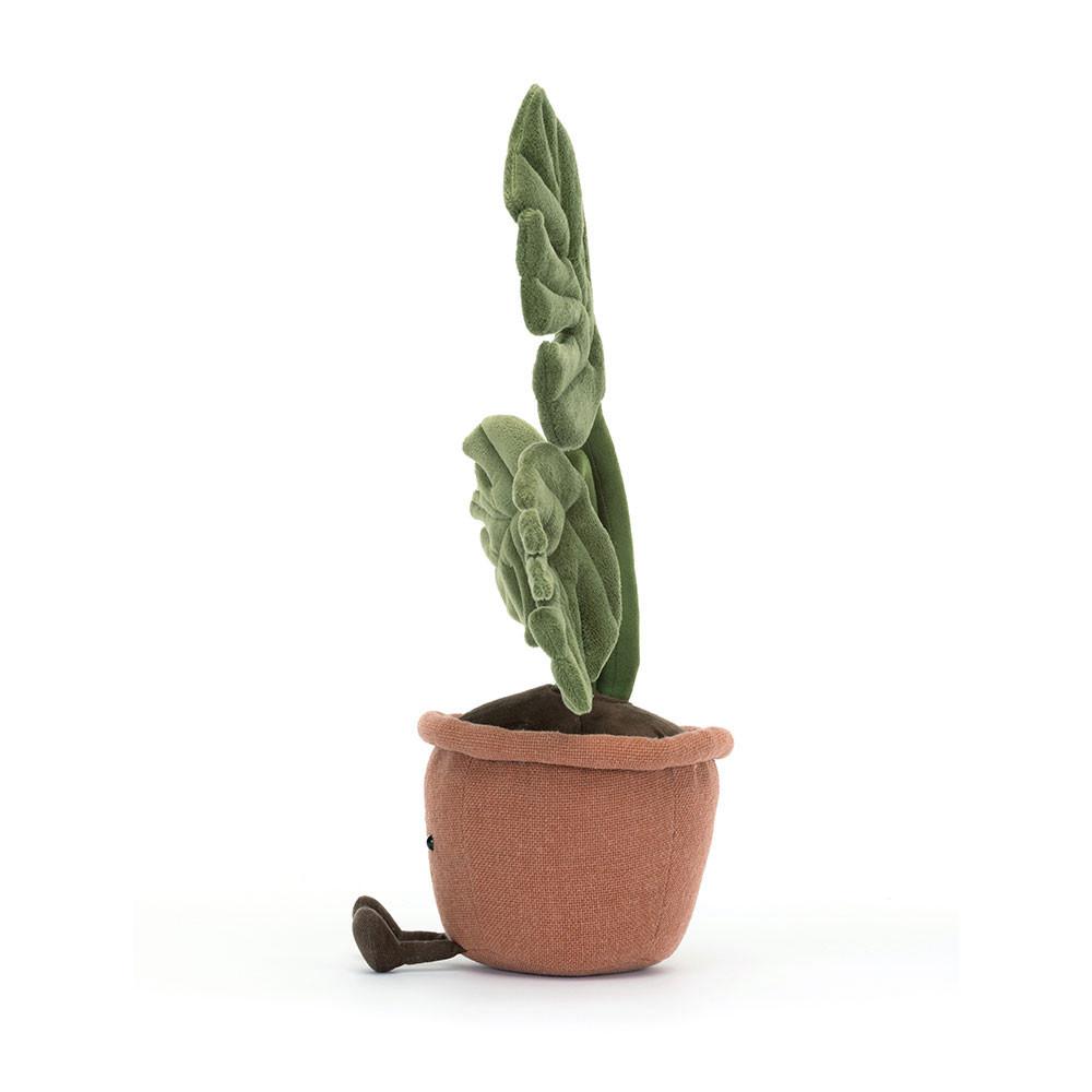 Jellycat Monstera Plant 43cm x 15cm x 14cm Amuseables Grün | Deutschland  064-DQFVZO