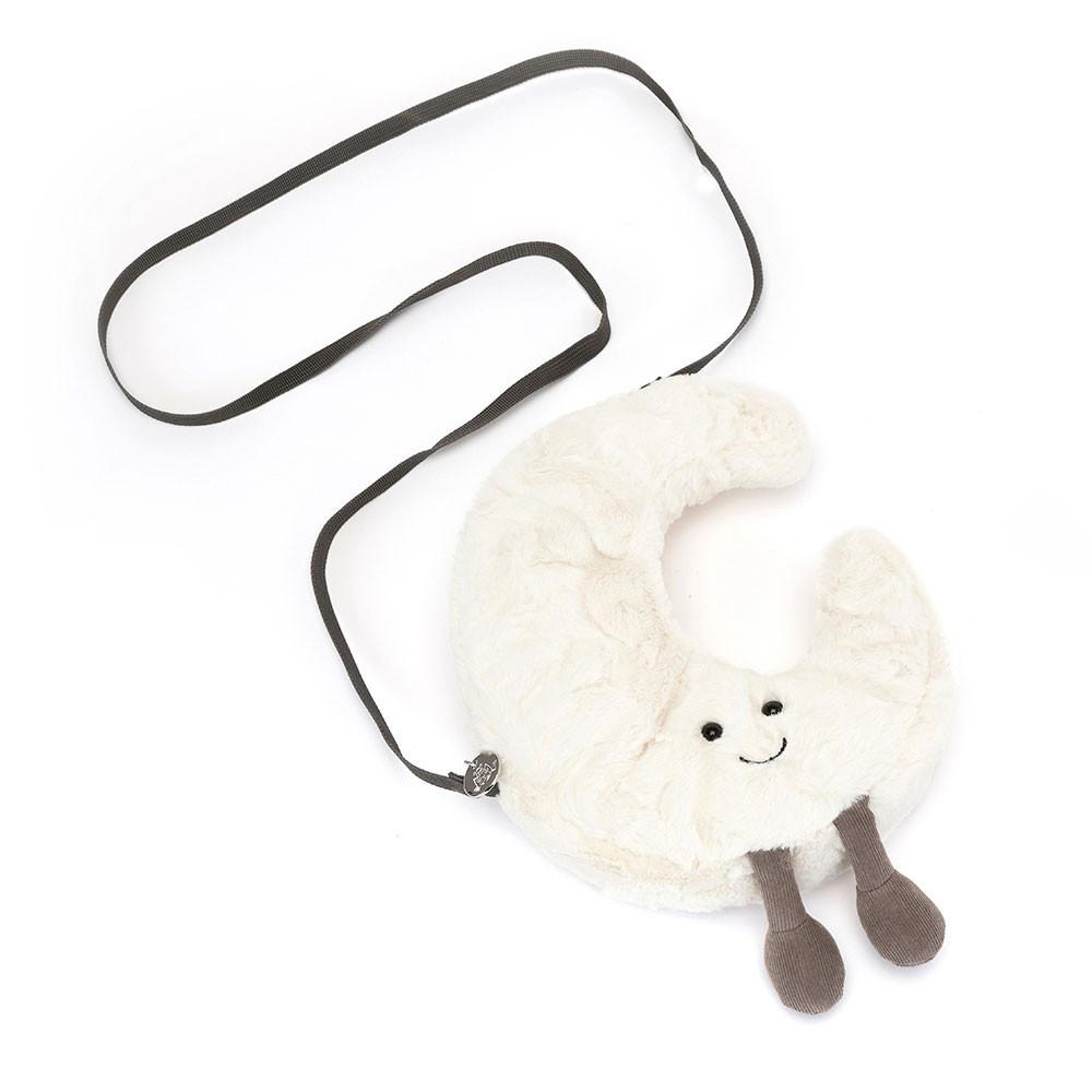 Jellycat Moon 25cm x 19cm x 6cm Tasche Weiß | Deutschland  652-SNFLYB