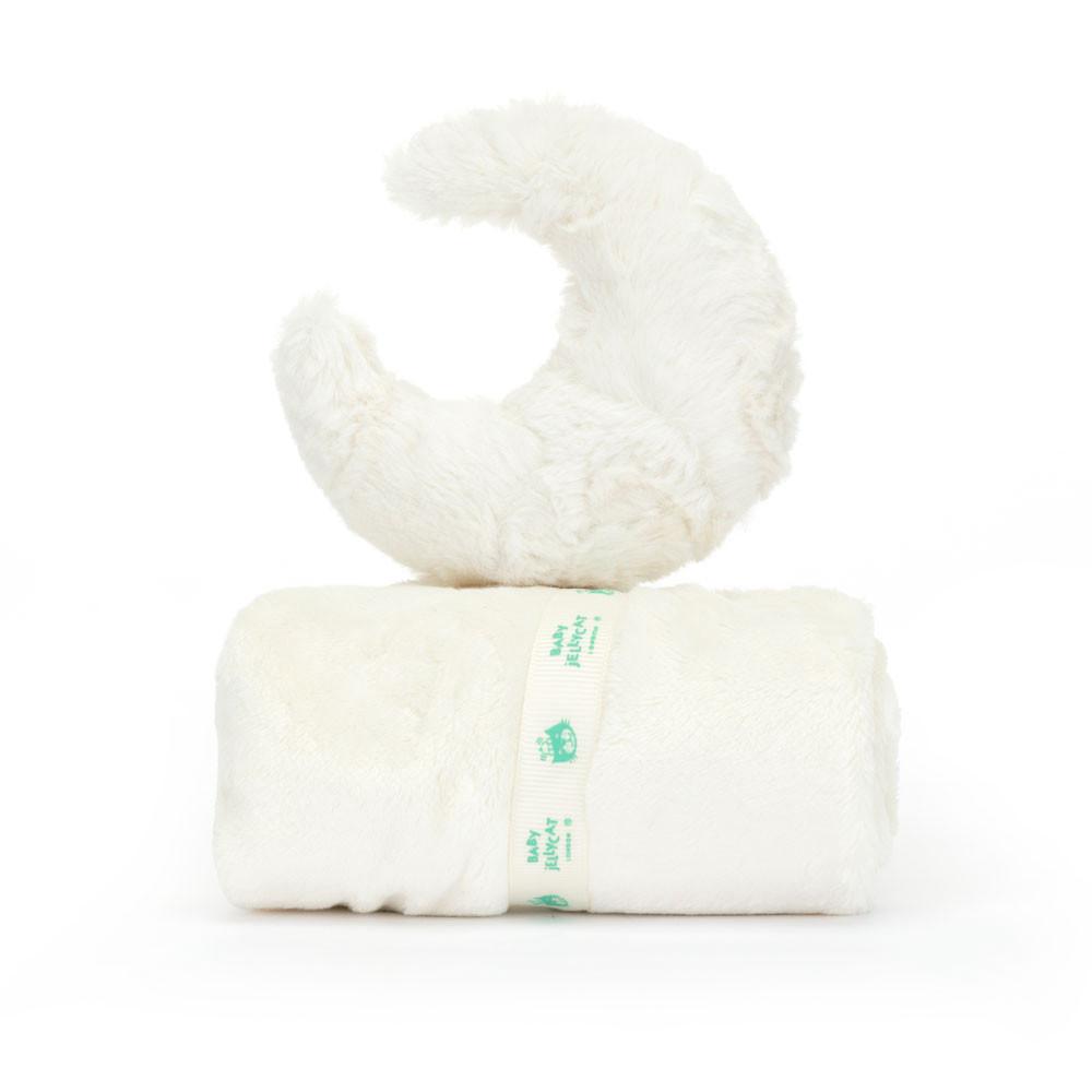 Jellycat Moon Soother 10cm x 34cm x 34cm Amuseables Weiß | Deutschland  087-NVMAFL