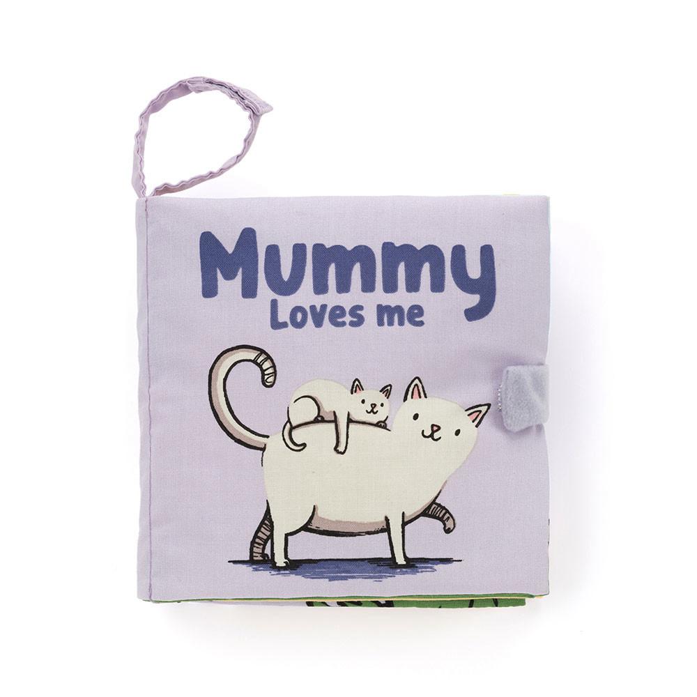 Jellycat Mummy Loves Me Book 15cm x 15cm x 5cm Baby & Books Lila | Deutschland  875-UVRDTM