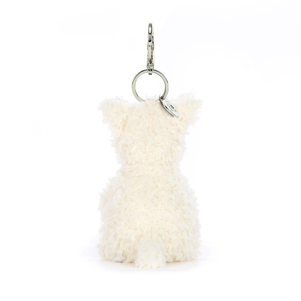 Jellycat Munro Scottie Dog 16cm x 6cm x 5cm Bag Charm Weiß | Deutschland  920-IOWFGR