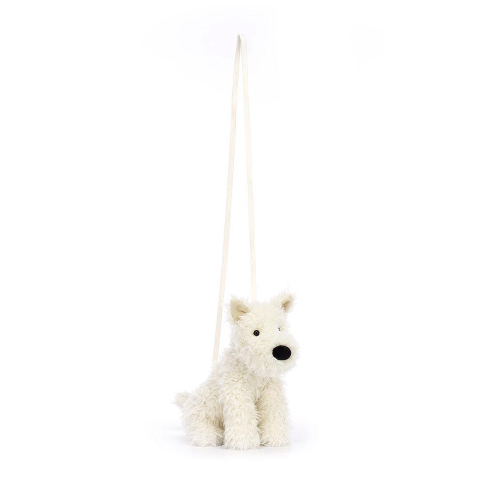 Jellycat Munro Scottie Dog 23cm x 12cm x 10cm Tasche Weiß | Deutschland  918-URZJQF