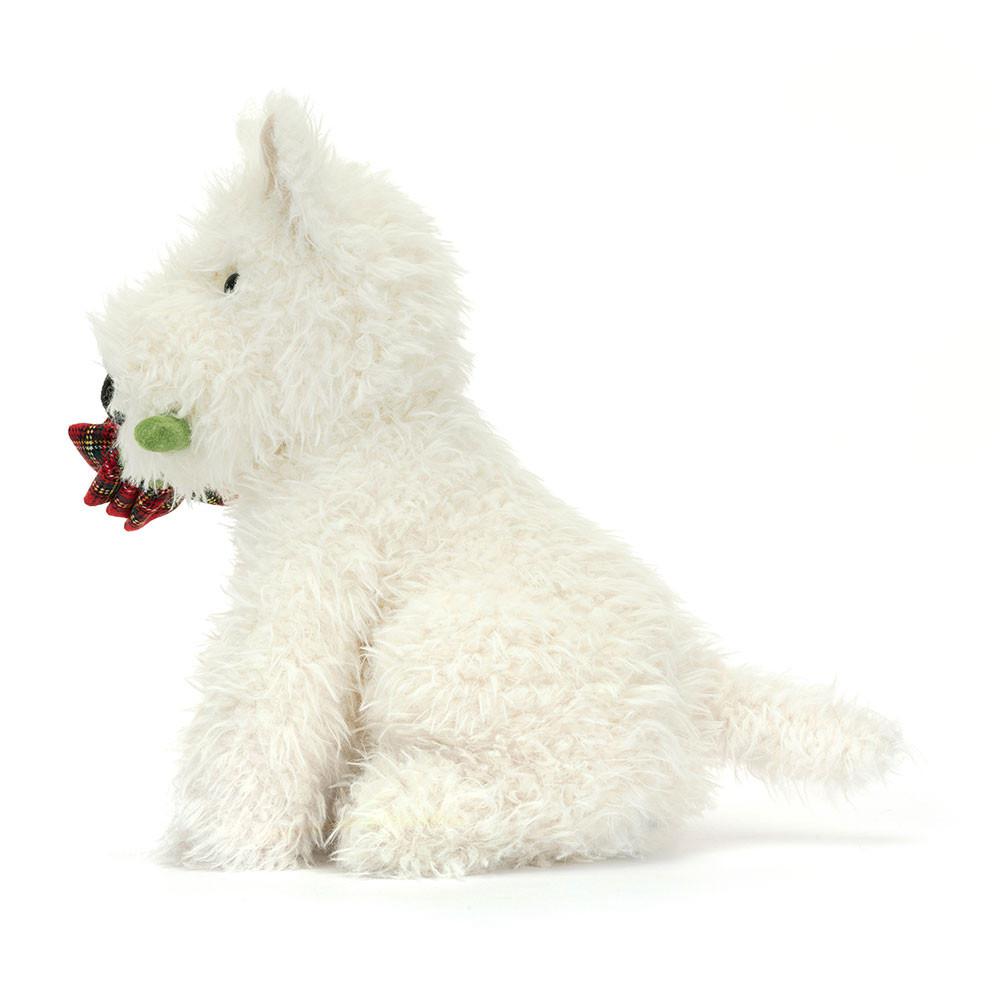 Jellycat Munro Scottie Dog 'Love You' 25cm x 12cm x 23cm Animals Weiß | Deutschland  865-OUMQXW
