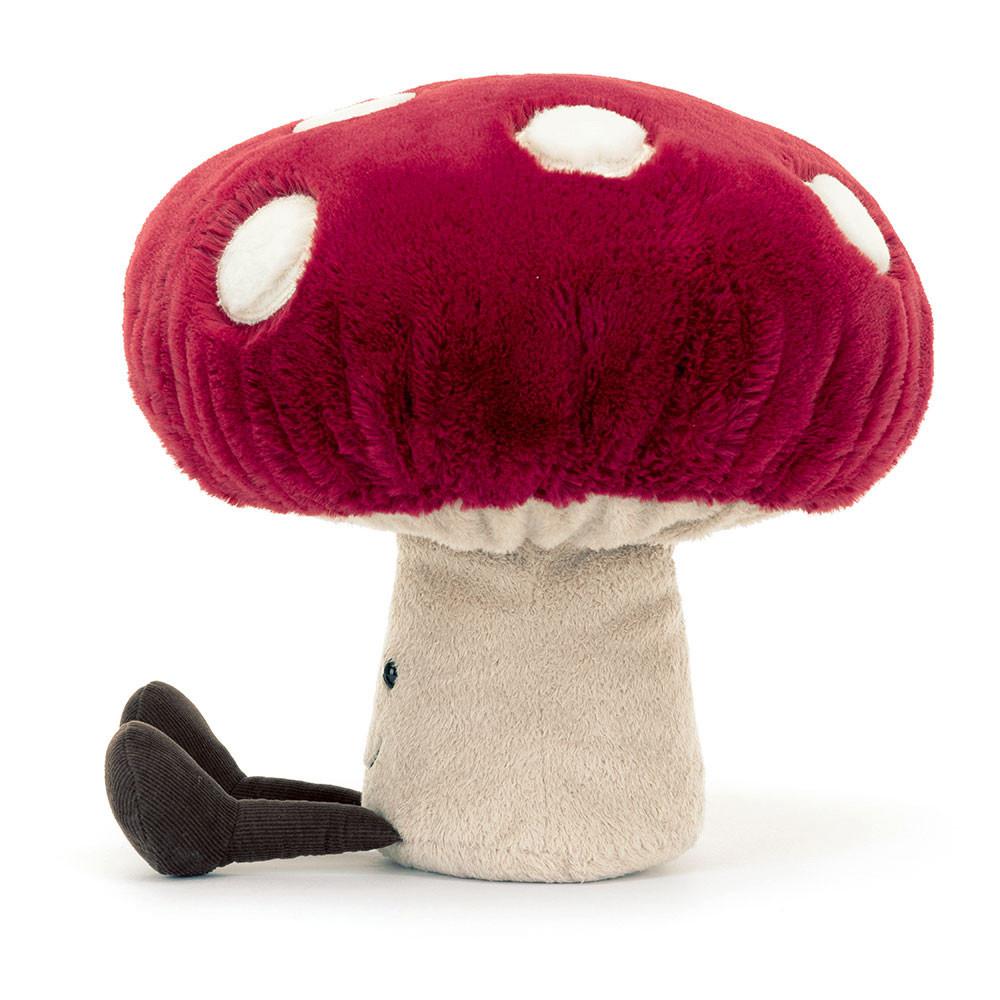 Jellycat Mushroom 28cm x 11cm x 9cm Amuseables Rot | Deutschland  923-FTPLZI