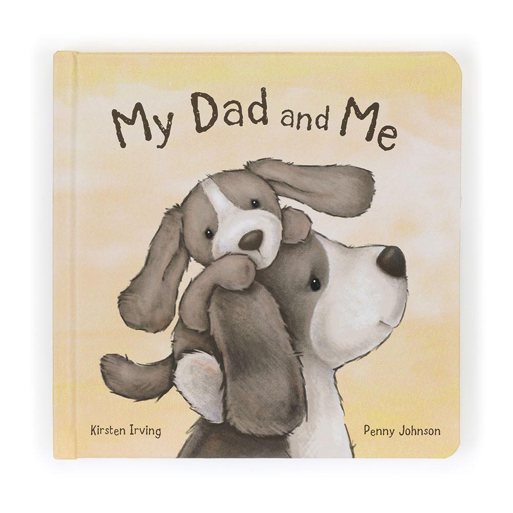 Jellycat My Dad and Me Book and Bashful Fudge Puppy Medium Baby & Books Braun | Deutschland  698-YRIUMJ