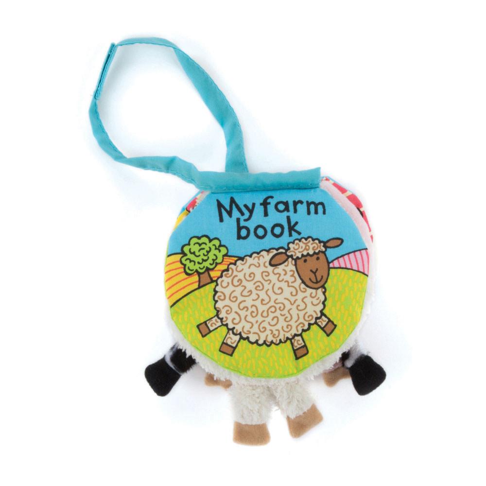 Jellycat My Farm Book 11cm x 11cm x 5cm Baby & Books Blau | Deutschland  236-XDNLFA
