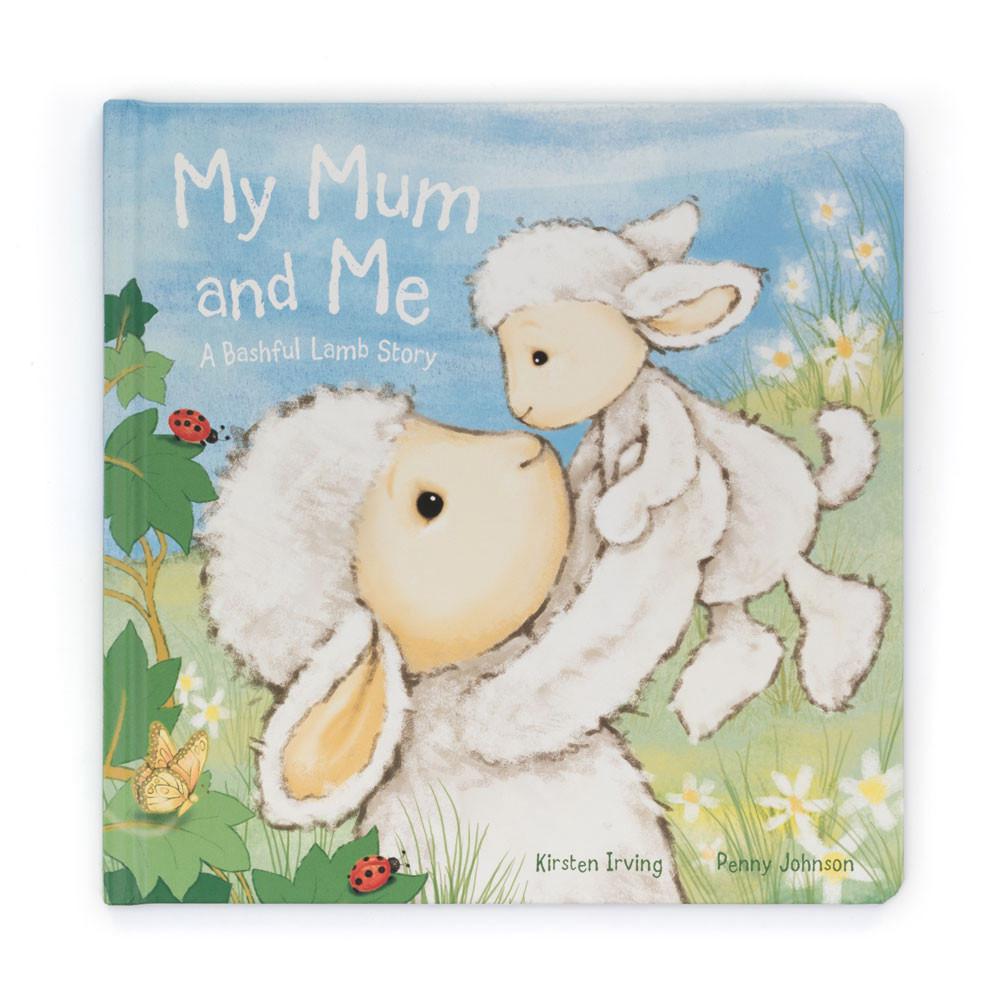 Jellycat My Mum and Me Book and Bashful Lamb Medium Baby & Books Weiß | Deutschland  259-SVIUZQ