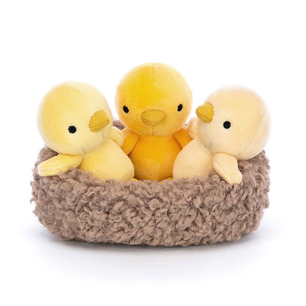 Jellycat Nesting Chickies 11cm x 13cm x 13cm Animals Gelb | Deutschland  563-PJKRUY