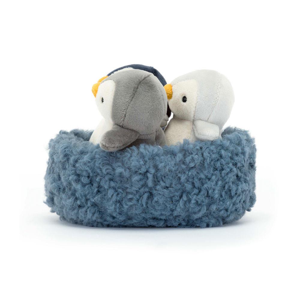 Jellycat Nesting Penguins 11cm x 13cm x 13cm Animals Grau | Deutschland  689-AEWDVP