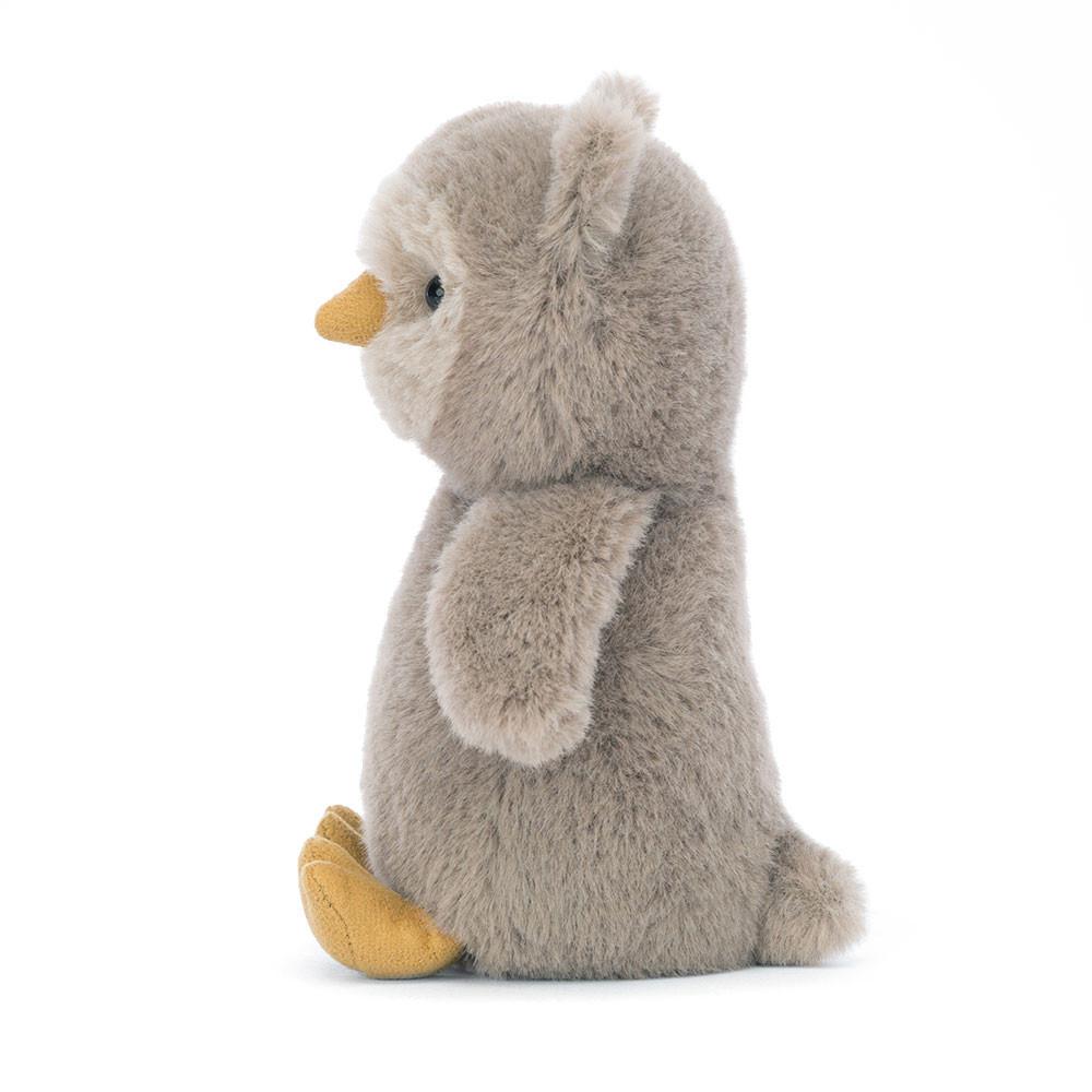 Jellycat Nippit Owl 14cm x 7cm x 6cm Animals Grau | Deutschland  716-AFPNOE