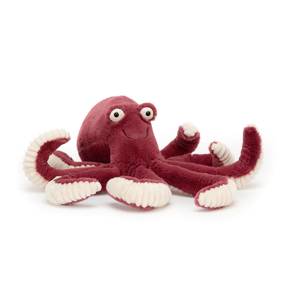Jellycat Obbie Octopus 32cm x 9cm x 9cm Animals Rot | Deutschland  682-LWZADG