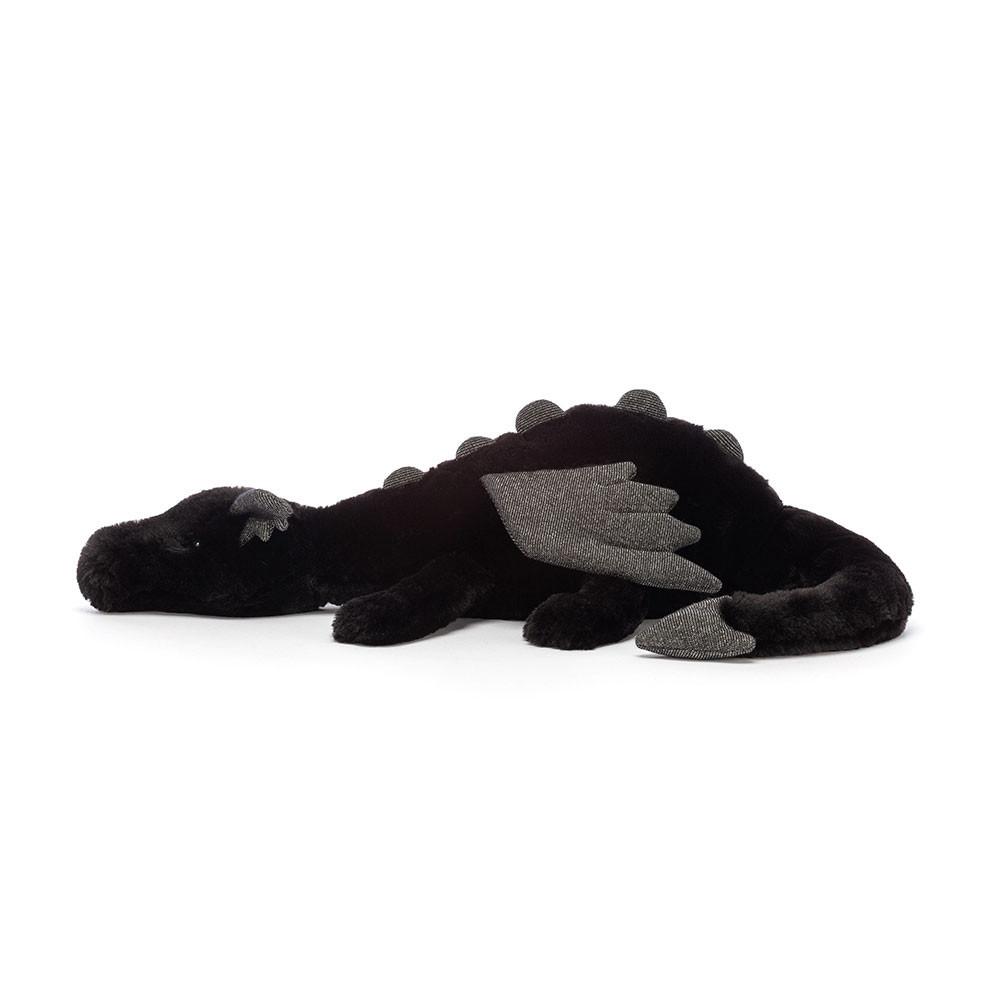 Jellycat Onyx Dragon 12cm x 14cm x 50cm Animals Schwarz | Deutschland  374-PNZVFH