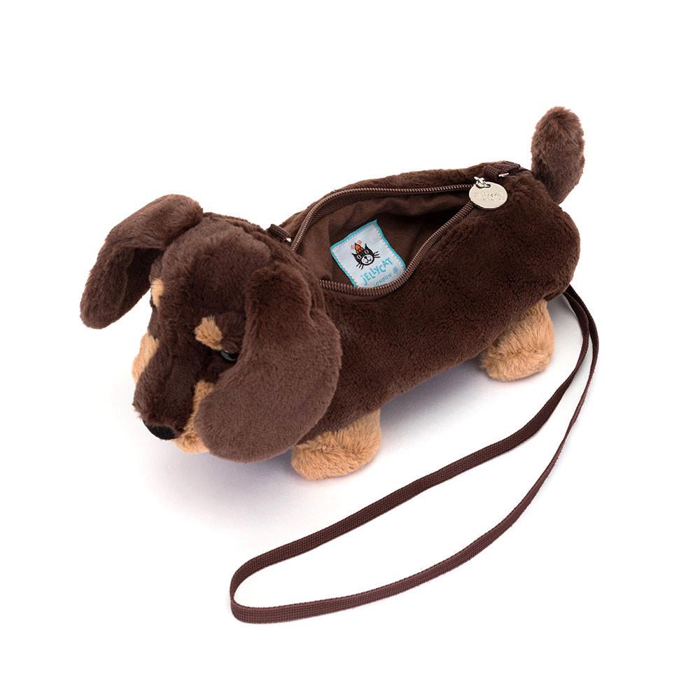 Jellycat Otto Sausage Dog 16cm x 7cm x 22cm Tasche Braun | Deutschland  432-HQLWZT